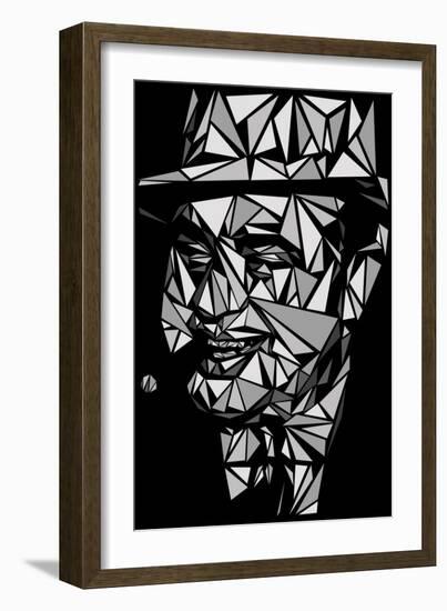 Al Capone-Cristian Mielu-Framed Art Print