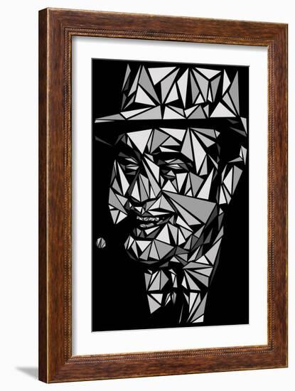 Al Capone-Cristian Mielu-Framed Art Print