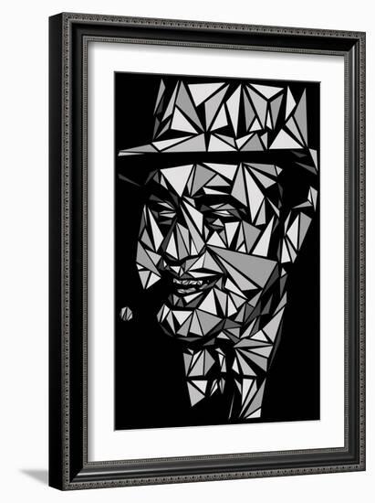 Al Capone-Cristian Mielu-Framed Art Print