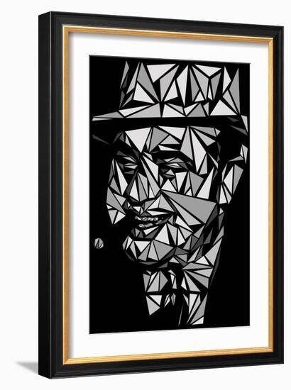 Al Capone-Cristian Mielu-Framed Art Print