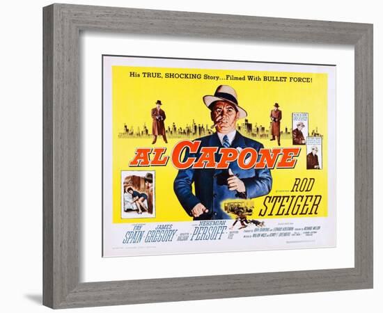 Al Capone-null-Framed Art Print