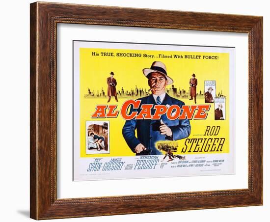 Al Capone-null-Framed Art Print