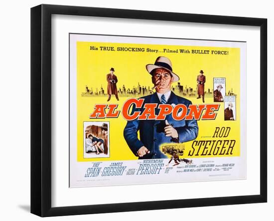 Al Capone-null-Framed Art Print