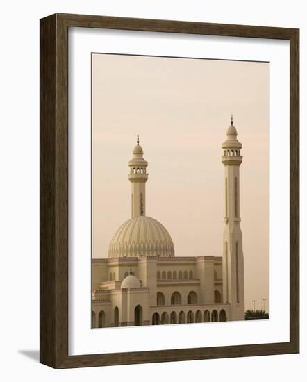 Al Fatih Grand Mosque, Manama, Bahrain-Walter Bibikow-Framed Photographic Print
