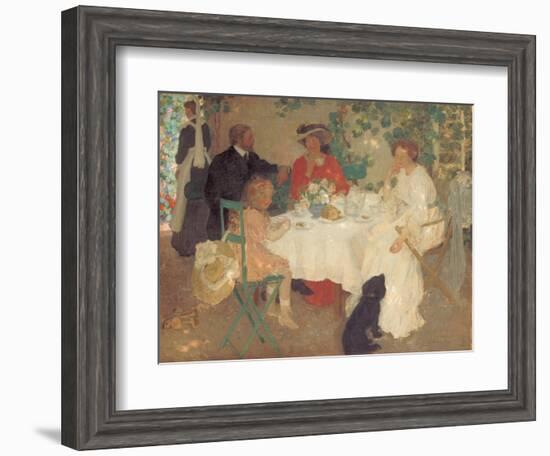 Al Fresco, C.1904-Emmanuel Phillips Fox-Framed Giclee Print