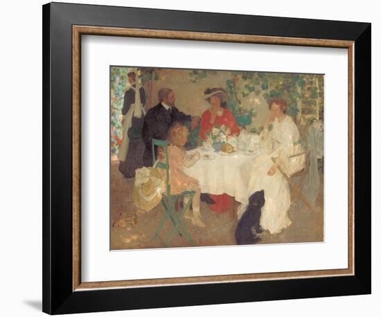 Al Fresco, C.1904-Emmanuel Phillips Fox-Framed Giclee Print