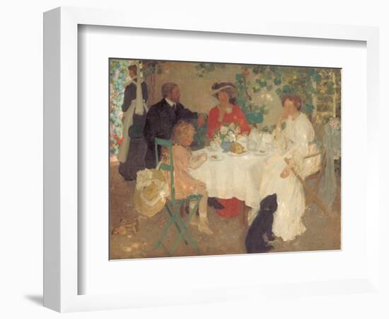 Al Fresco, C.1904-Emmanuel Phillips Fox-Framed Giclee Print