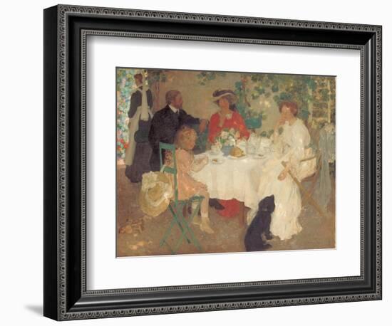 Al Fresco, C.1904-Emmanuel Phillips Fox-Framed Giclee Print