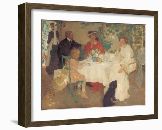 Al Fresco, C.1904-Emmanuel Phillips Fox-Framed Giclee Print