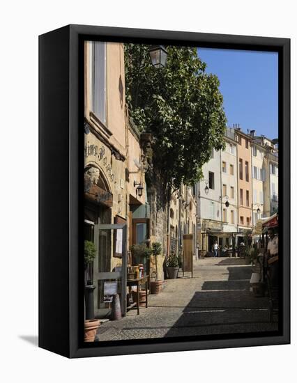 Al Fresco Restaurants, Place Forum Des Cardeurs, Aix-En-Provence, Bouches-Du-Rhone, Provence, Franc-Peter Richardson-Framed Premier Image Canvas