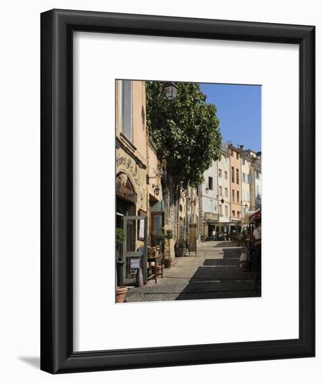 Al Fresco Restaurants, Place Forum Des Cardeurs, Aix-En-Provence, Bouches-Du-Rhone, Provence, Franc-Peter Richardson-Framed Photographic Print