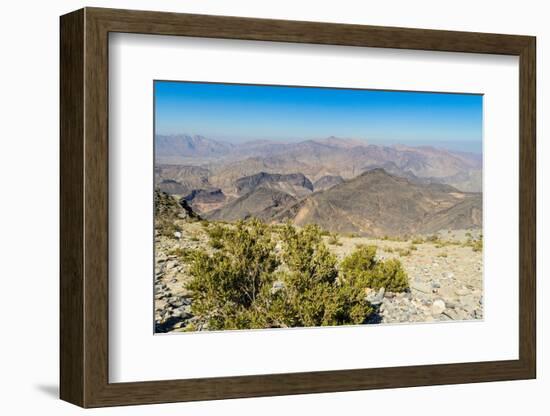 Al Hajar Mountains (Oman Mountains) close to Jebel Shams Canyon, Oman-Jan Miracky-Framed Photographic Print