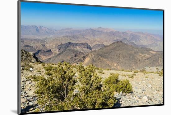 Al Hajar Mountains (Oman Mountains) close to Jebel Shams Canyon, Oman-Jan Miracky-Mounted Photographic Print