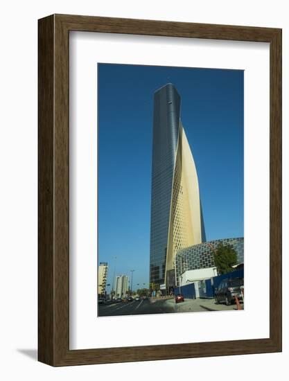 Al Hamra tower in Kuwait City, Kuwait, Middle East-Michael Runkel-Framed Photographic Print