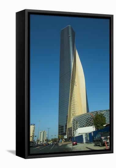 Al Hamra tower in Kuwait City, Kuwait, Middle East-Michael Runkel-Framed Premier Image Canvas