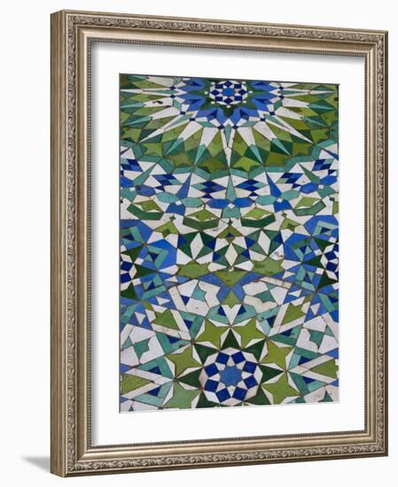 Al-Hassan II Mosque, Casablanca, Morocco-William Sutton-Framed Photographic Print