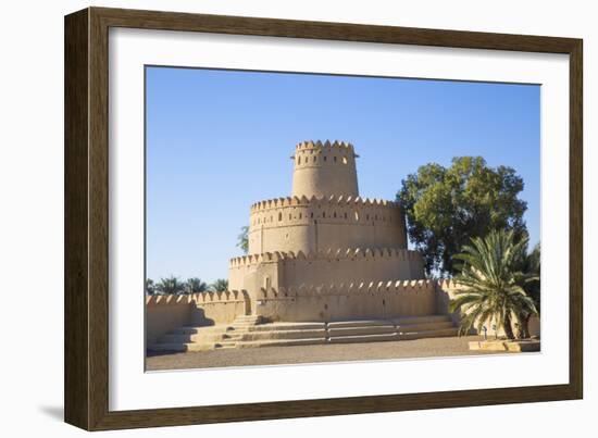 Al Jahili Fort, Al Ain, UNESCO World Heritage Site, Abu Dhabi, United Arab Emirates, Middle East-Jane Sweeney-Framed Photographic Print