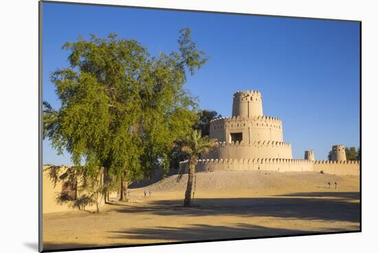 Al Jahili Fort, Al Ain, UNESCO World Heritage Site, Abu Dhabi, United Arab Emirates, Middle East-Jane Sweeney-Mounted Photographic Print