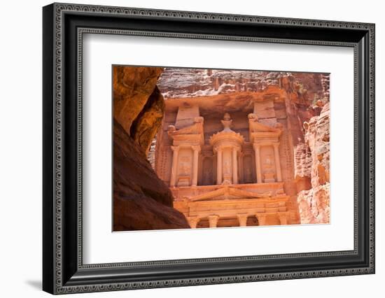 Al Khazneh in Petra, Jordan-Vitaliy Pakhnyushchyy-Framed Photographic Print