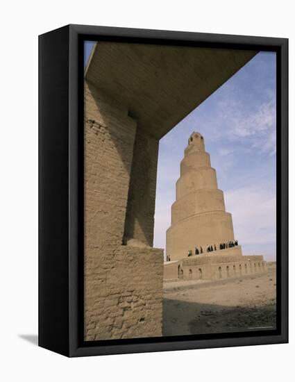 Al Malwuaiya Tower (Malwiya Tower) (Minaret), Samarra, Iraq, Middle East-Nico Tondini-Framed Premier Image Canvas