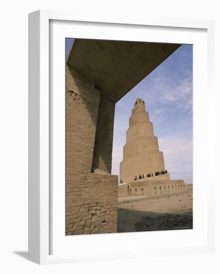 Al Malwuaiya Tower (Malwiya Tower) (Minaret), Samarra, Iraq, Middle East-Nico Tondini-Framed Photographic Print