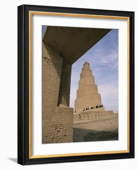 Al Malwuaiya Tower (Malwiya Tower) (Minaret), Samarra, Iraq, Middle East-Nico Tondini-Framed Photographic Print