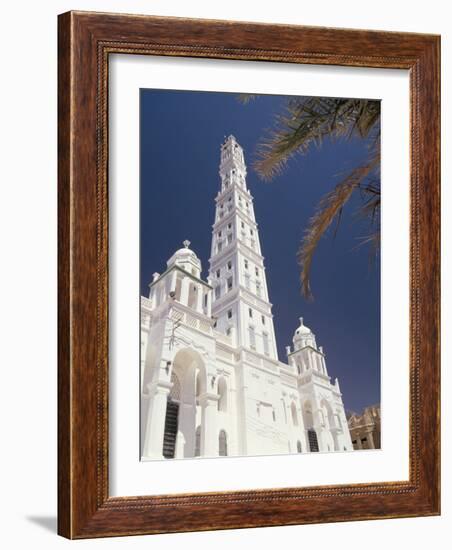 Al Mindhar Mosque, Tarim, Yemen, Middle East-Doug Traverso-Framed Photographic Print