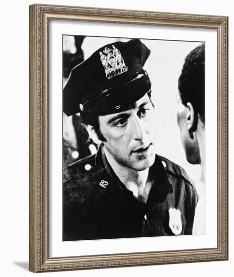 Al Pacino - Serpico-null-Framed Photo