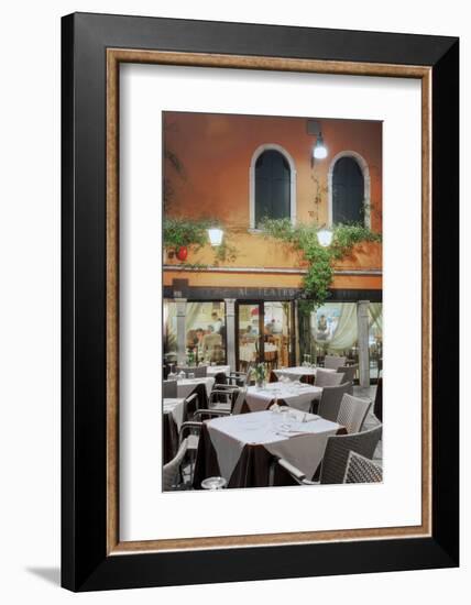 Al Teatro Cafe, Venezia-Alan Blaustein-Framed Photographic Print