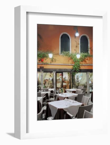 Al Teatro Cafe, Venezia-Alan Blaustein-Framed Photographic Print