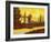 Al Tramonto Sul Fiume-Guido Borelli-Framed Giclee Print