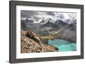 Ala Kul (Ala Kol) Lake (3560 M), Issyk Kul Oblast, Kyrgyzstan-Ivan Vdovin-Framed Photographic Print