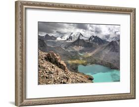 Ala Kul (Ala Kol) Lake (3560 M), Issyk Kul Oblast, Kyrgyzstan-Ivan Vdovin-Framed Photographic Print