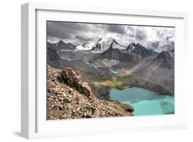 Ala Kul (Ala Kol) Lake (3560 M), Issyk Kul Oblast, Kyrgyzstan-Ivan Vdovin-Framed Photographic Print