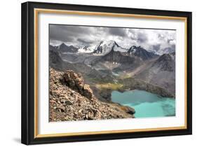 Ala Kul (Ala Kol) Lake (3560 M), Issyk Kul Oblast, Kyrgyzstan-Ivan Vdovin-Framed Photographic Print