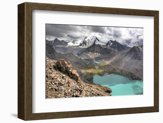 Ala Kul (Ala Kol) Lake (3560 M), Issyk Kul Oblast, Kyrgyzstan-Ivan Vdovin-Framed Photographic Print