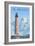 Alabama - Lighthouse-Lantern Press-Framed Art Print