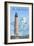 Alabama - Lighthouse-Lantern Press-Framed Art Print