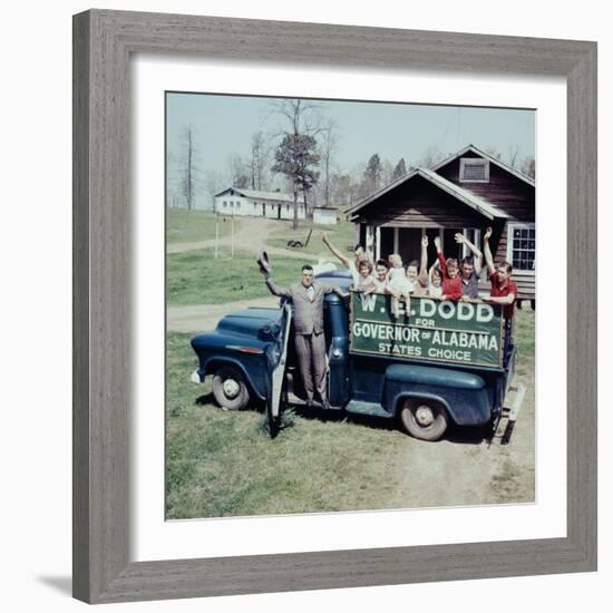 Alabama Politics: W.E. Dodd for Governor-Frank Scherschel-Framed Photographic Print