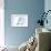Alabama - Seahorse - Blue - Coastal Icon-Lantern Press-Framed Premium Giclee Print displayed on a wall