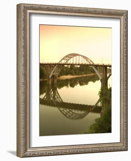 Alabama, Selma, Edmund Pettus Bridge, American Civil Rights Movement Landmark, Alabama River, USA-John Coletti-Framed Photographic Print