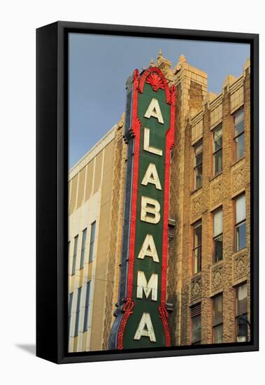 Alabama Theatre on 3rd Street, Birmingham, Alabama, United States of America, North America-Richard Cummins-Framed Premier Image Canvas