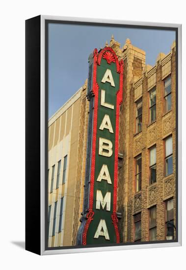 Alabama Theatre on 3rd Street, Birmingham, Alabama, United States of America, North America-Richard Cummins-Framed Premier Image Canvas