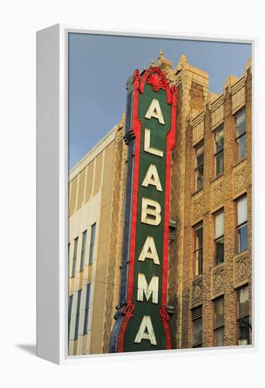 Alabama Theatre on 3rd Street, Birmingham, Alabama, United States of America, North America-Richard Cummins-Framed Premier Image Canvas