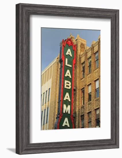 Alabama Theatre on 3rd Street, Birmingham, Alabama, United States of America, North America-Richard Cummins-Framed Photographic Print