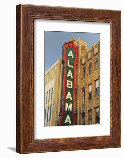 Alabama Theatre on 3rd Street, Birmingham, Alabama, United States of America, North America-Richard Cummins-Framed Photographic Print