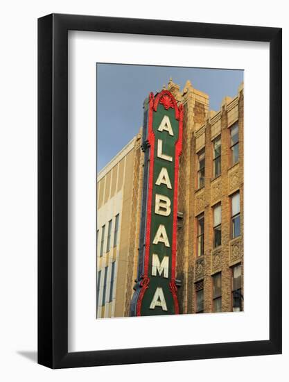 Alabama Theatre on 3rd Street, Birmingham, Alabama, United States of America, North America-Richard Cummins-Framed Photographic Print