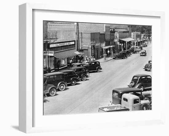 Alabama: Town, c1935-Walker Evans-Framed Giclee Print