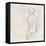 Alabaster Bather 2-Karen Wallis-Framed Stretched Canvas