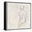 Alabaster Bather 2-Karen Wallis-Framed Stretched Canvas